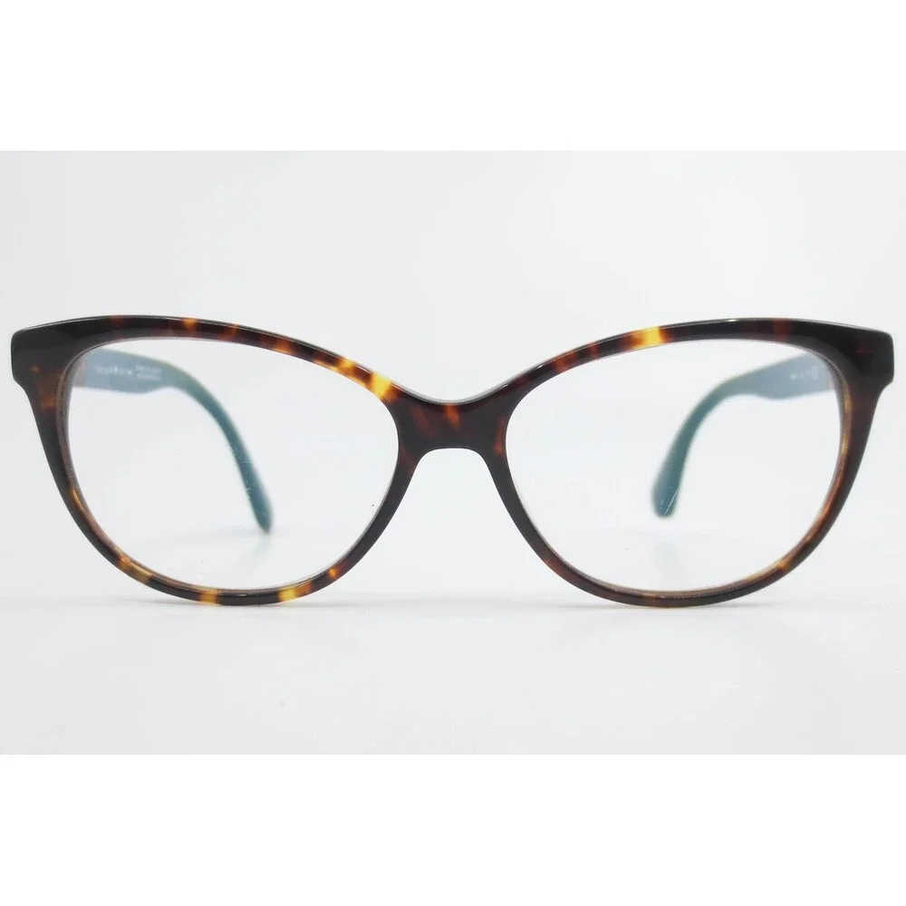 Kate Spade Karlee FZL Cat Eye Eyeglasses Dark Havana Tortoise Teal 140mm